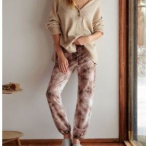 Stateside Talia Marble-Dyed Joggers